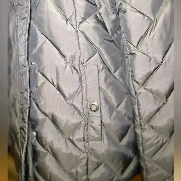 NWT Anne Klein Ladies Quilted Puffer Coat Jacket - Size Medium - Picture 9 of 11